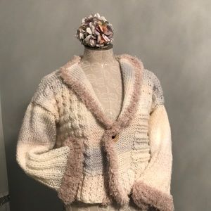 Hand crochet sweater